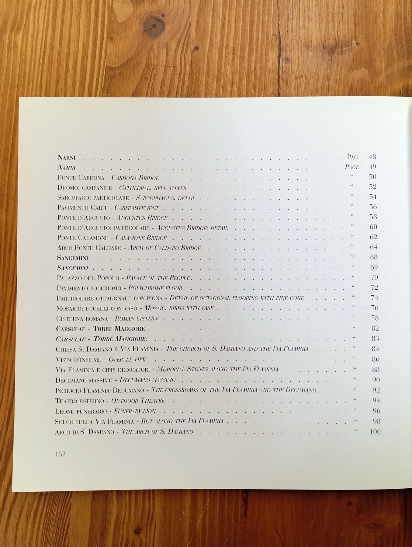 La Flaminia umbra. Catalogo della Mostra fotografica