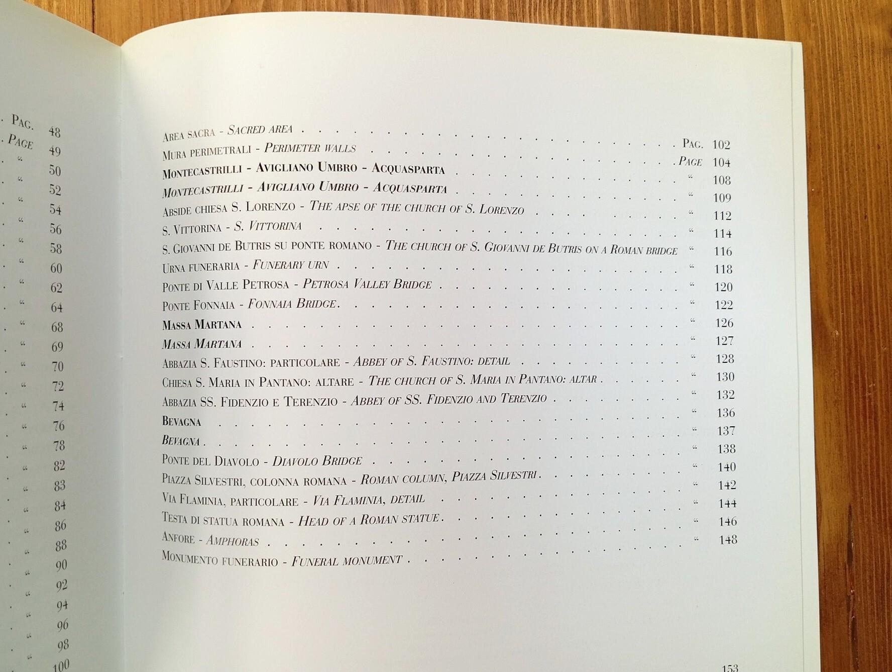 La Flaminia umbra. Catalogo della Mostra fotografica