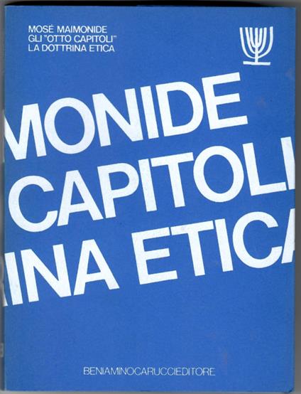 Gli Otto capitolì : la dottrina etica - copertina