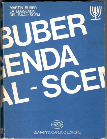 La leggenda del Baal-Scem - Martin Buber - copertina