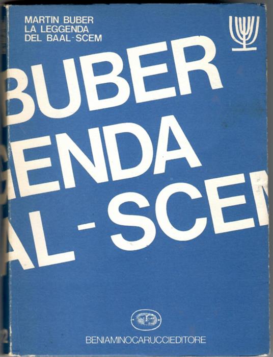 La leggenda del Baal-Scem - Martin Buber - copertina