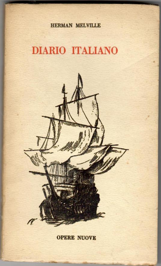 Diario italiano - Herman Melville - copertina