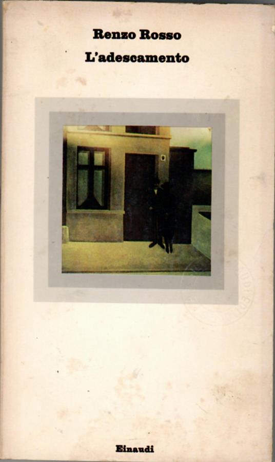 L' adescamento - Renzo Rosso - copertina