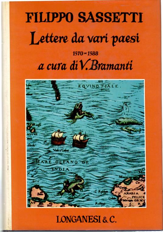 Lettere da vari paesi 1570-1588 - Filippo Sassetti - copertina