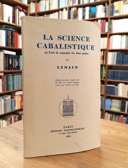 La Science cabalistique, ou l'art de connaître les bons génies - copertina
