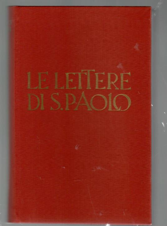 Lettere di san Paolo - Paolo San - copertina