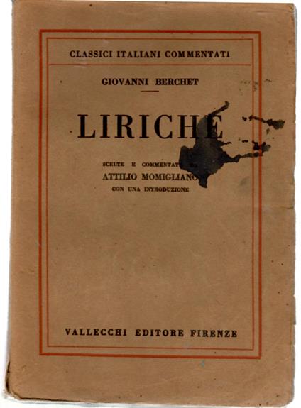 Liriche - copertina