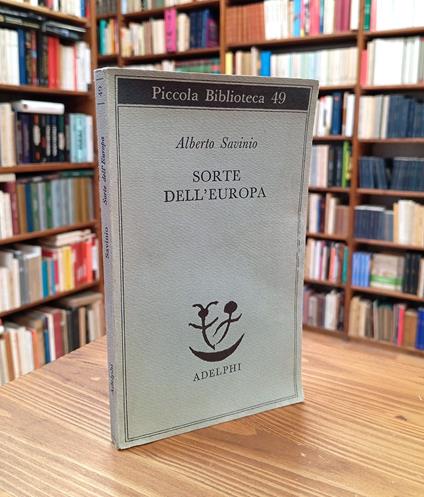 Sorte dell'Europa - Alberto Savinio - copertina