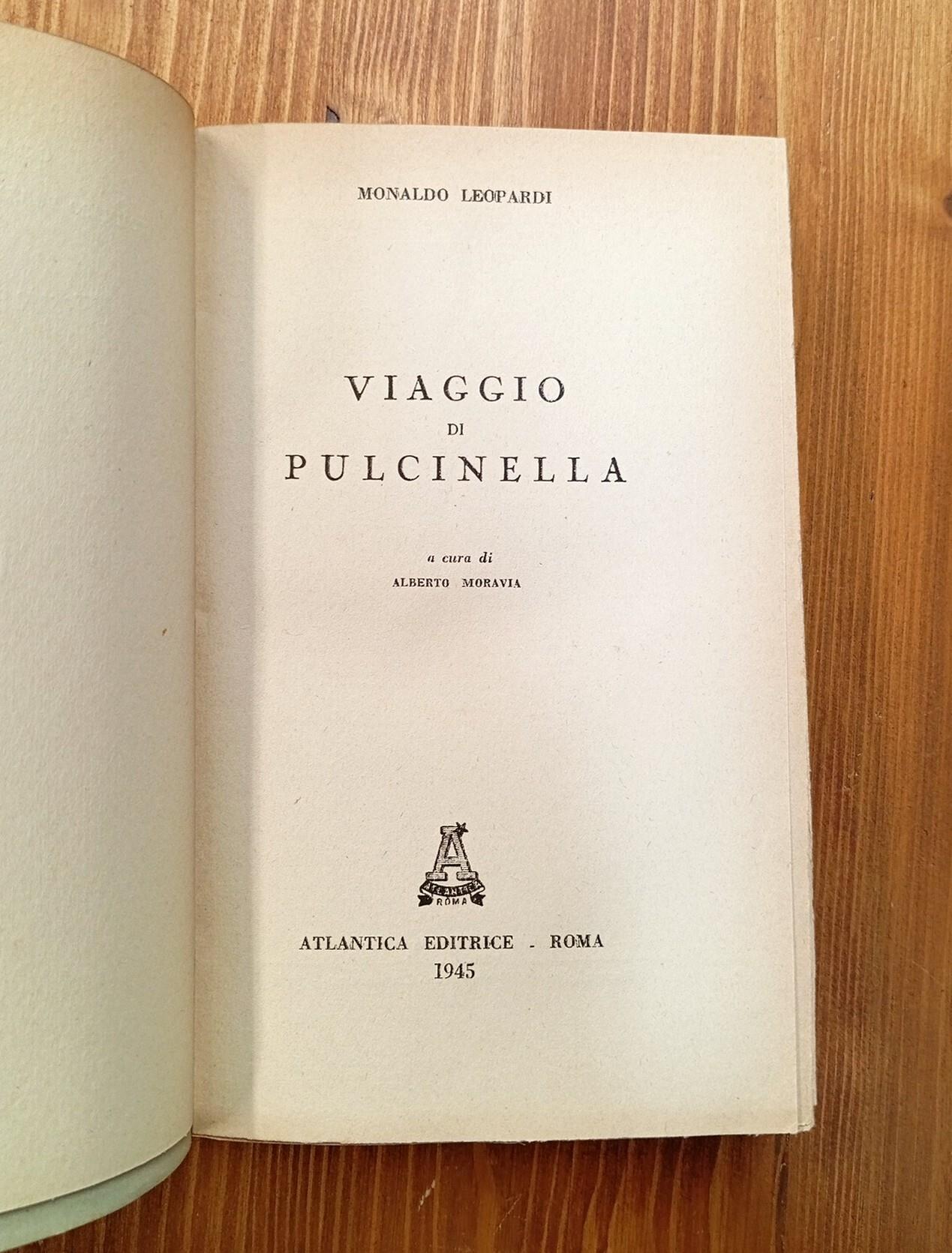 Viaggio di Pulcinella