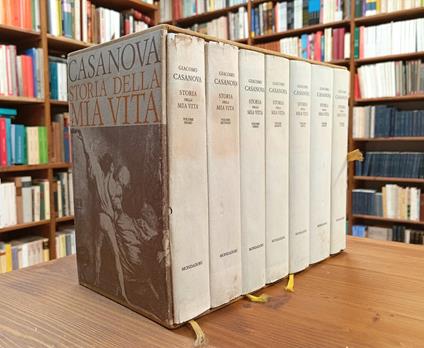 Storia della mia vita (7 volumi - opera completa) - Giacomo Casanova - copertina