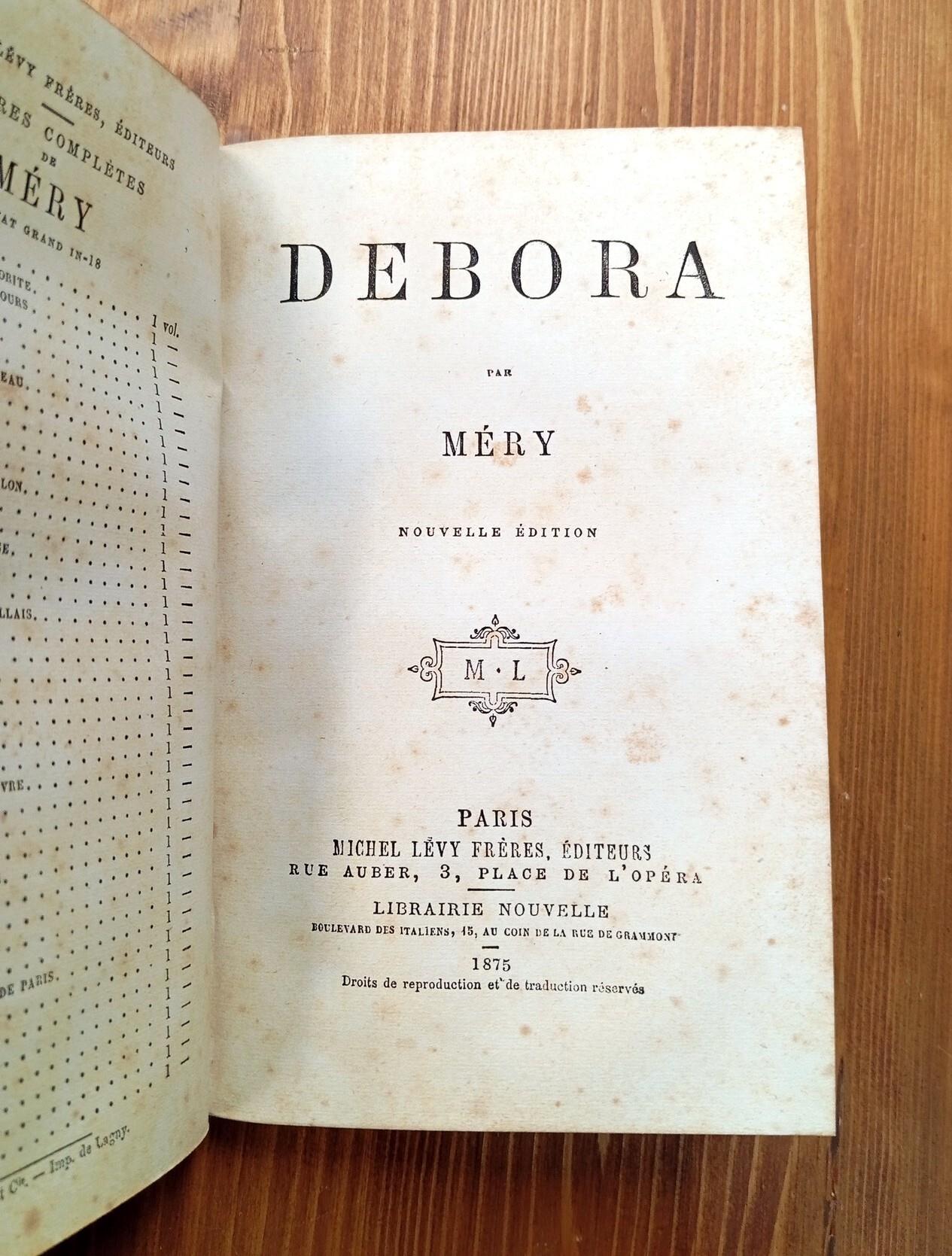 La Juive au Vatican / Debora