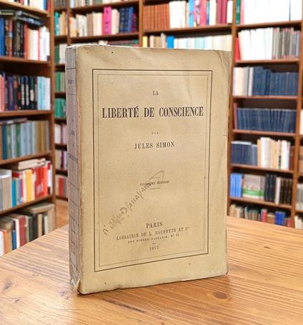 La liberté de conscience - Jules Simon - copertina