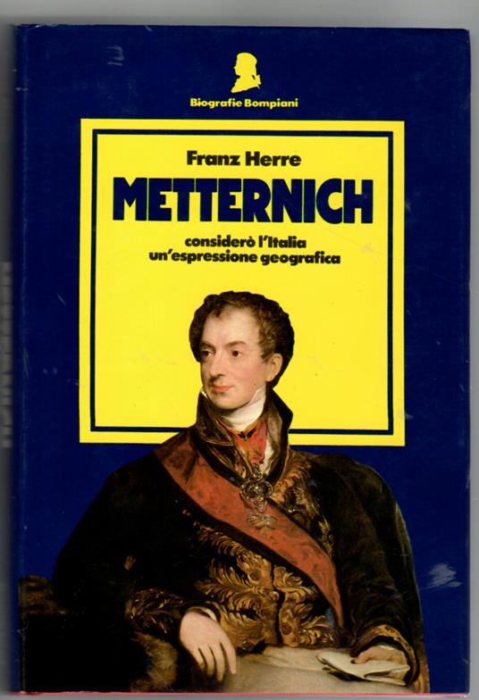Metternich - Franz Herre - copertina