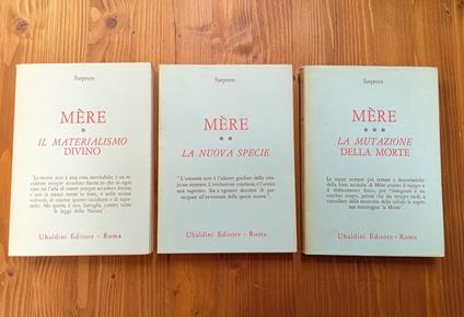 Mère. Vol. I, II e III (opera completa) - Satprem - copertina