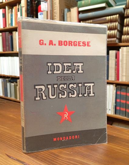 Idea della Russia - Giuseppe A. Borgese - copertina