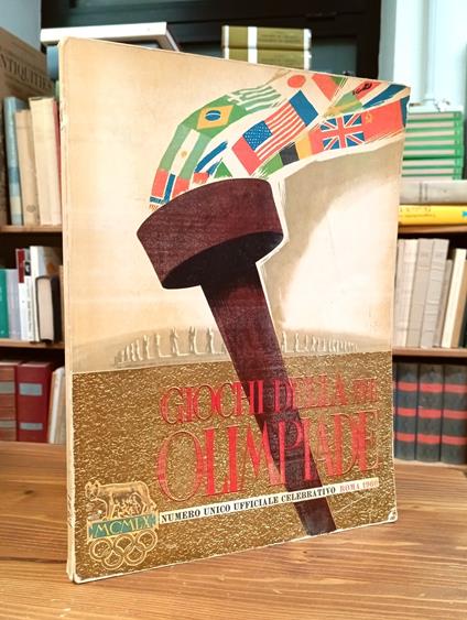 Giochi della XVII Olimpiade. Numero unico ufficiale celebrativo - Roma, 1960 - copertina
