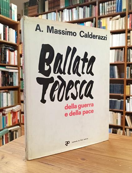 Ballata tedesca della guerra e della pace - copertina