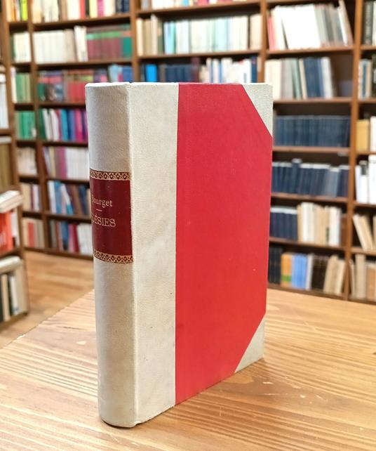Poésies 1872-1876 - Paul Bourget - copertina