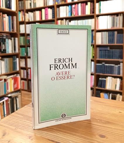 Avere o essere? - Erich Fromm - copertina