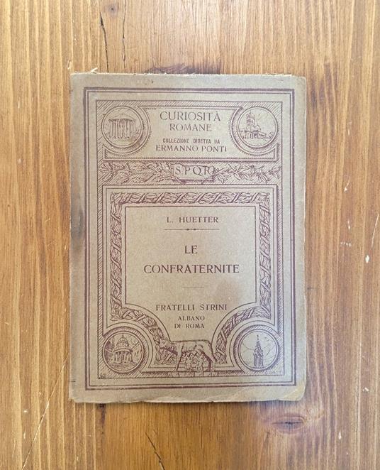 Le Confraternite - copertina