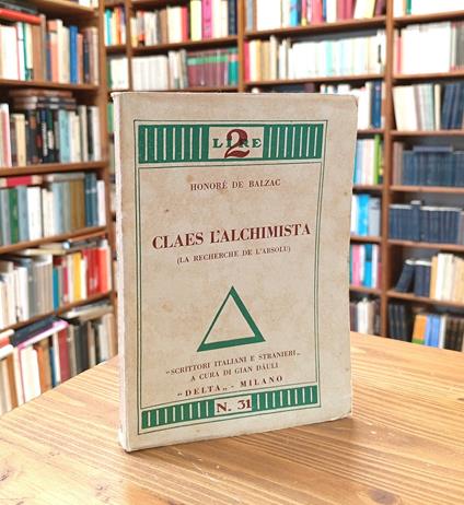 Claes l'alchimista - copertina