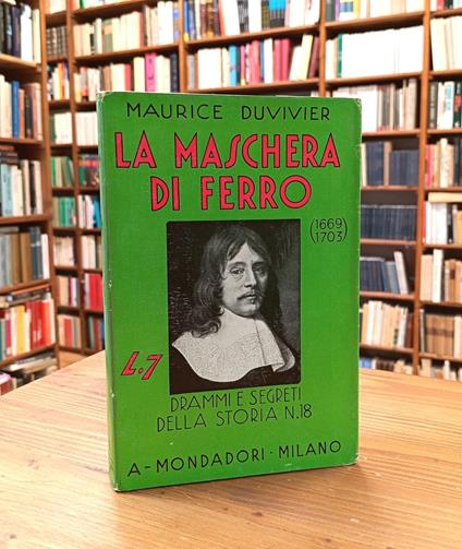 La maschera di ferro - copertina