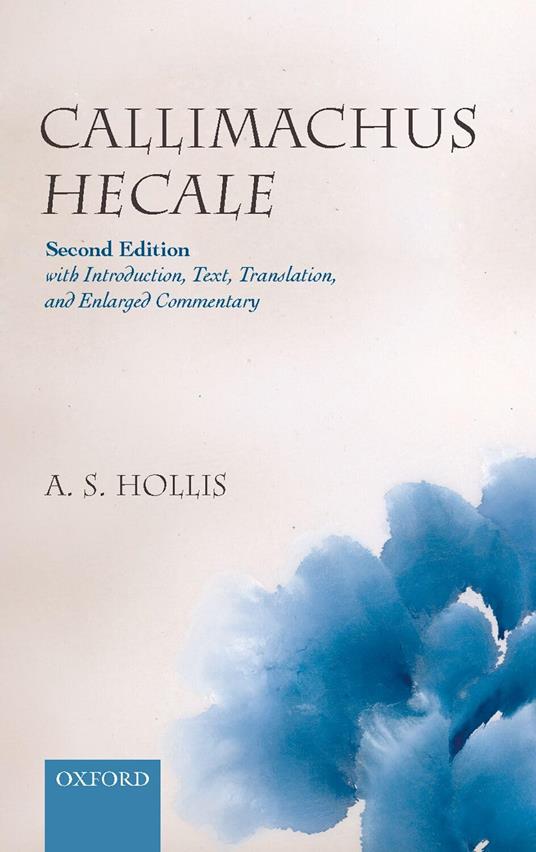 Callimachus Hecale - copertina
