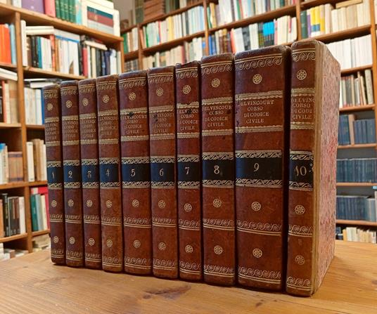Corso di codice civile del sig. Delvincourt, avvocato della corte reale e decano della facoltà di diritto di Parigi; novellamente tradotto dall'ultima edizione francese ed accompagnato dalla nuova giurisprudenza civile del Regno delle due Sicilie dal - copertina
