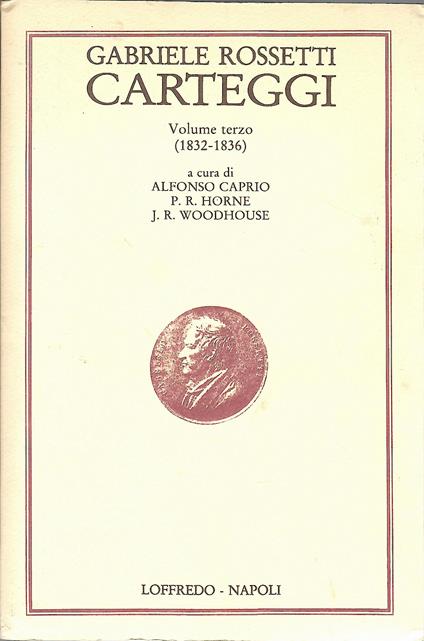 Carteggi volume terzo - copertina