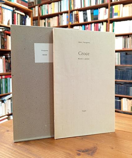 Croce. Ricordi e pensieri - copertina