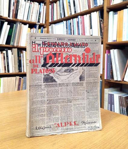 Il processo all'Atlantide di Platone - copertina