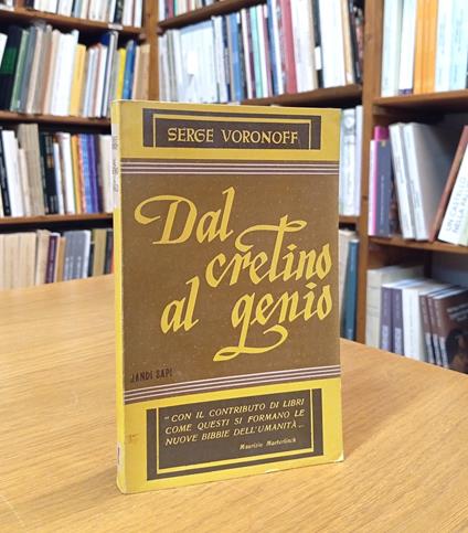 Dal cretino al genio - copertina