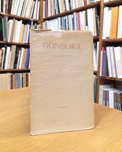 Sonetti - copertina