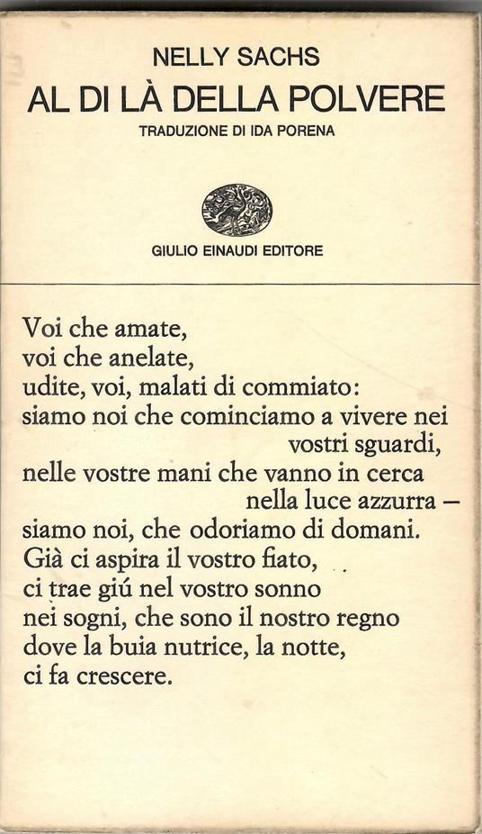Al di là della polvere - copertina