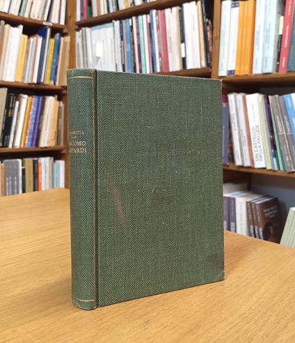 Studio su Giacomo Leopardi - copertina