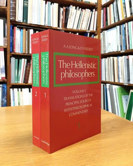 The Hellenistic Philosophers. Vol. 1 & 2 - copertina