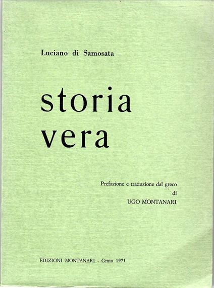 Storia vera - copertina