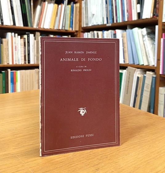 Animale di fondo - copertina