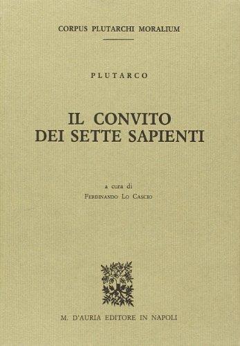 Il convitto dei sette sapienti - copertina