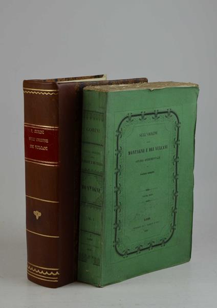 Sull'origine dei vulcani. Studio sperimentale - copertina