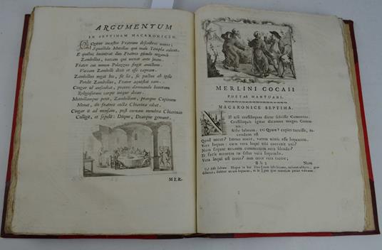 Opus macaronicarum notis illustratum, cui accessit vocabolarium vernaculum, etruscum, et latinum. Editio omnium locuplentissima… - Merlin Cocai - copertina