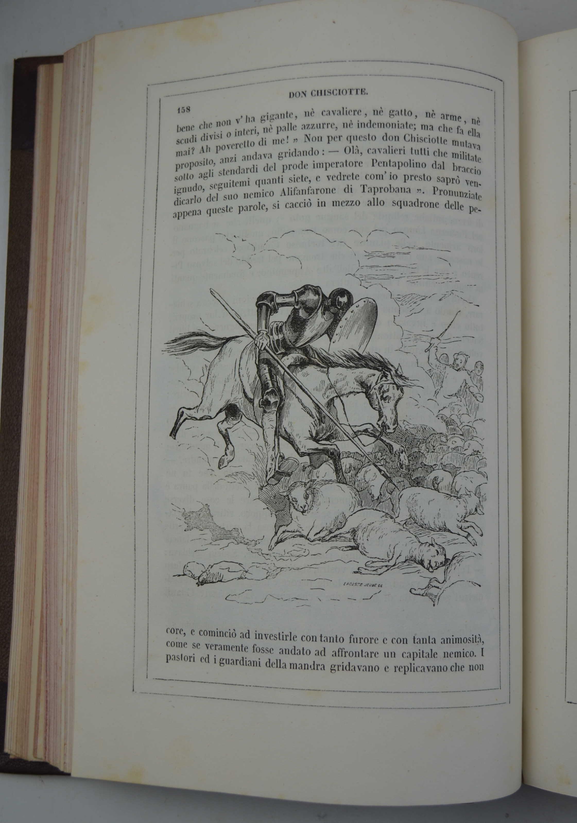 L' ingegnoso Idalgo Don Chisciotte della Mancia... tradotto da Bartolomeo Gamba ed ora riveduto da Francesco Ambrosoli..
