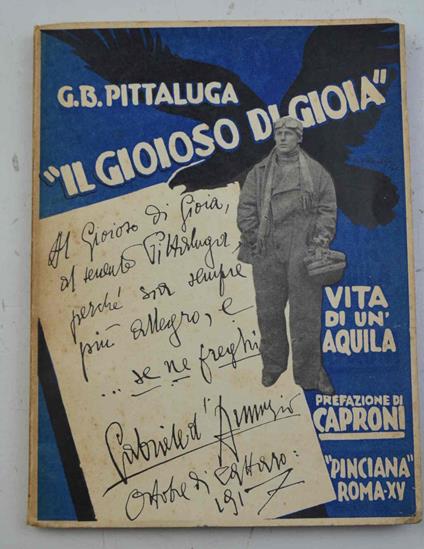 "Il gioioso di Gioia". Vita di un'aquila - copertina