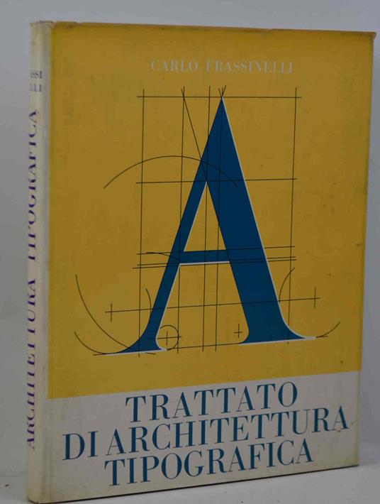Trattato di architettura tipografica - copertina