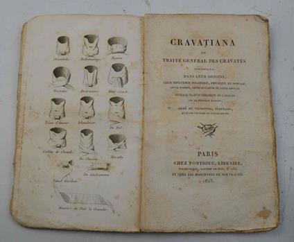 Cravatiana ou traité général des cravates.. - copertina
