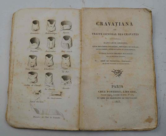 Cravatiana ou traité général des cravates.. - copertina