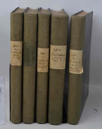 Pro cultura. Rivista bimestrale di studi trentini - copertina