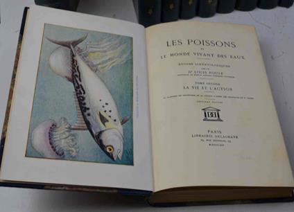 Les Poissons et Le Monde vivant des Eaux. Études Ichthyologiques - copertina