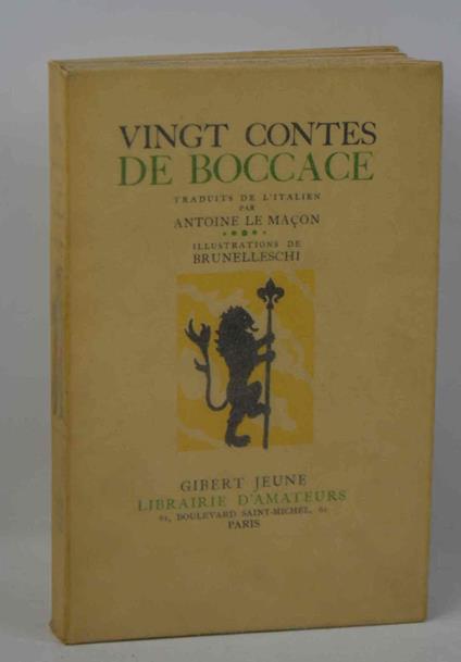 Vingt contes.. - copertina