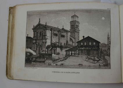 Itinerario interno e delle isole della città di Venezia... Terza edizione - copertina